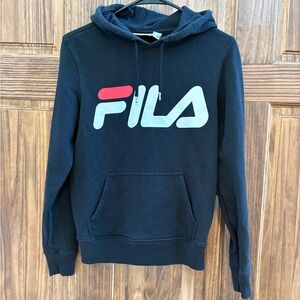 Fila Black Hoodie